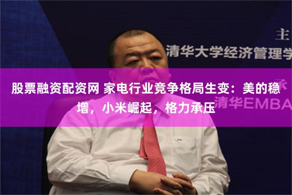 股票融资配资网 家电行业竞争格局生变:美的稳增,小米崛起,格力承压